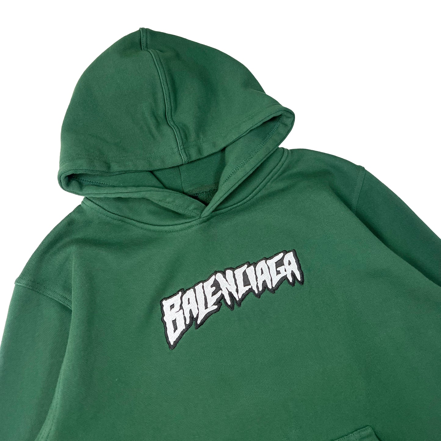 Forest Green Balenciaga x Fucking Awesome Hoodie